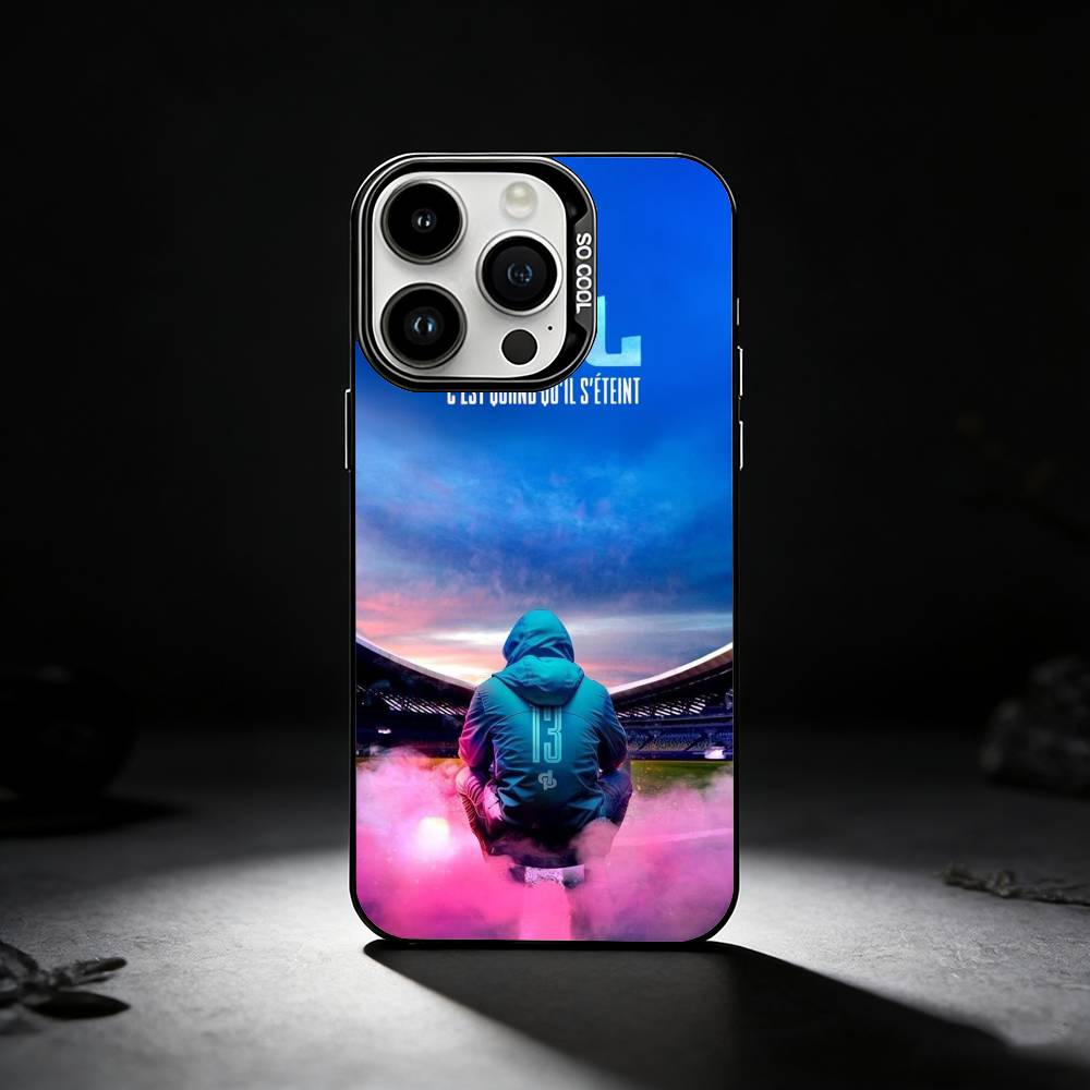 Rapper J-JuL C'est Pas Des Lol Phone Case For iPhone 17,16,15,14,13,12,11 Plus,Pro Max,XS,Colored silver phone case