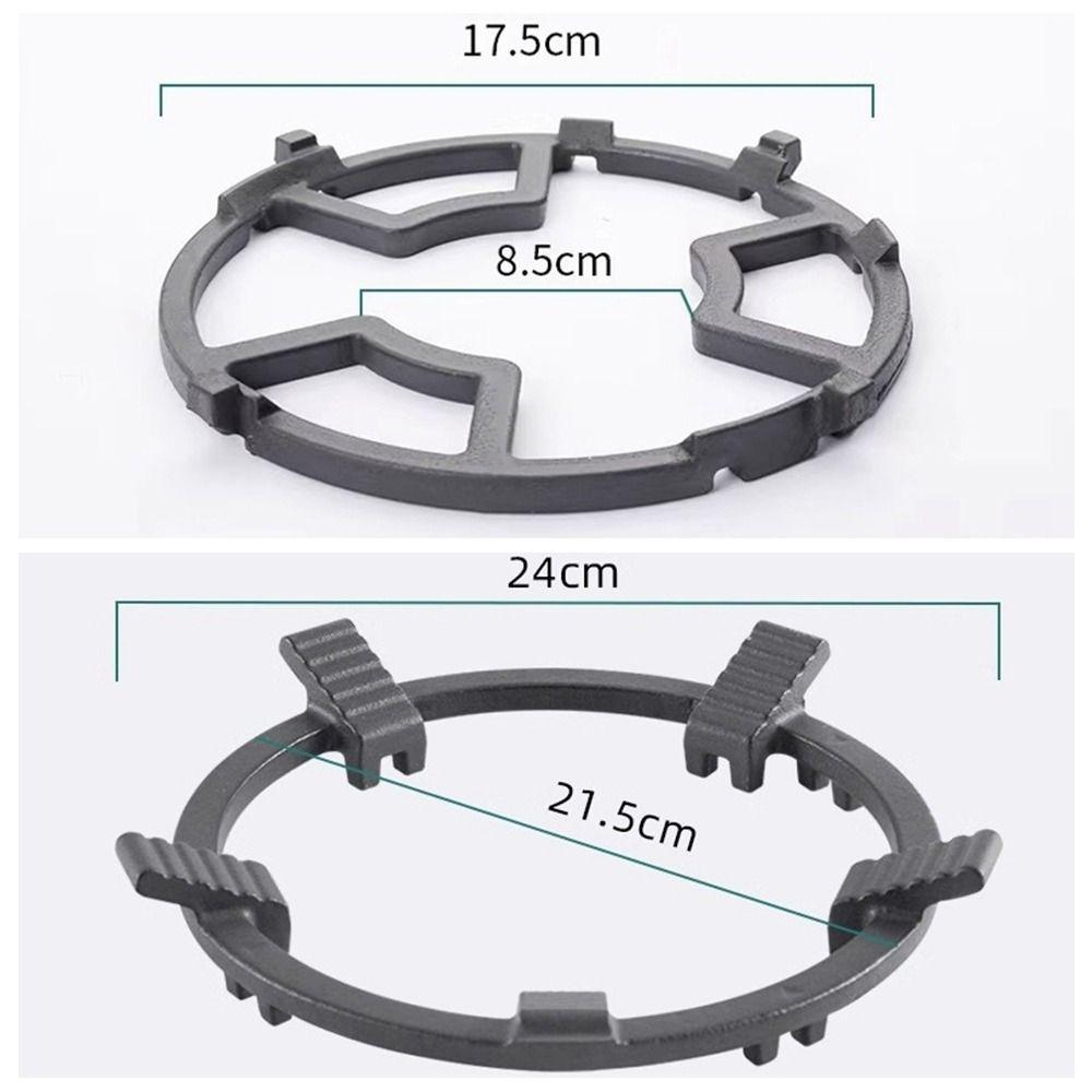 Non Slip Gas Stove Bracket Uniform Heat Conduction Stove Trivets Wok Pan Support  Gas Cooker