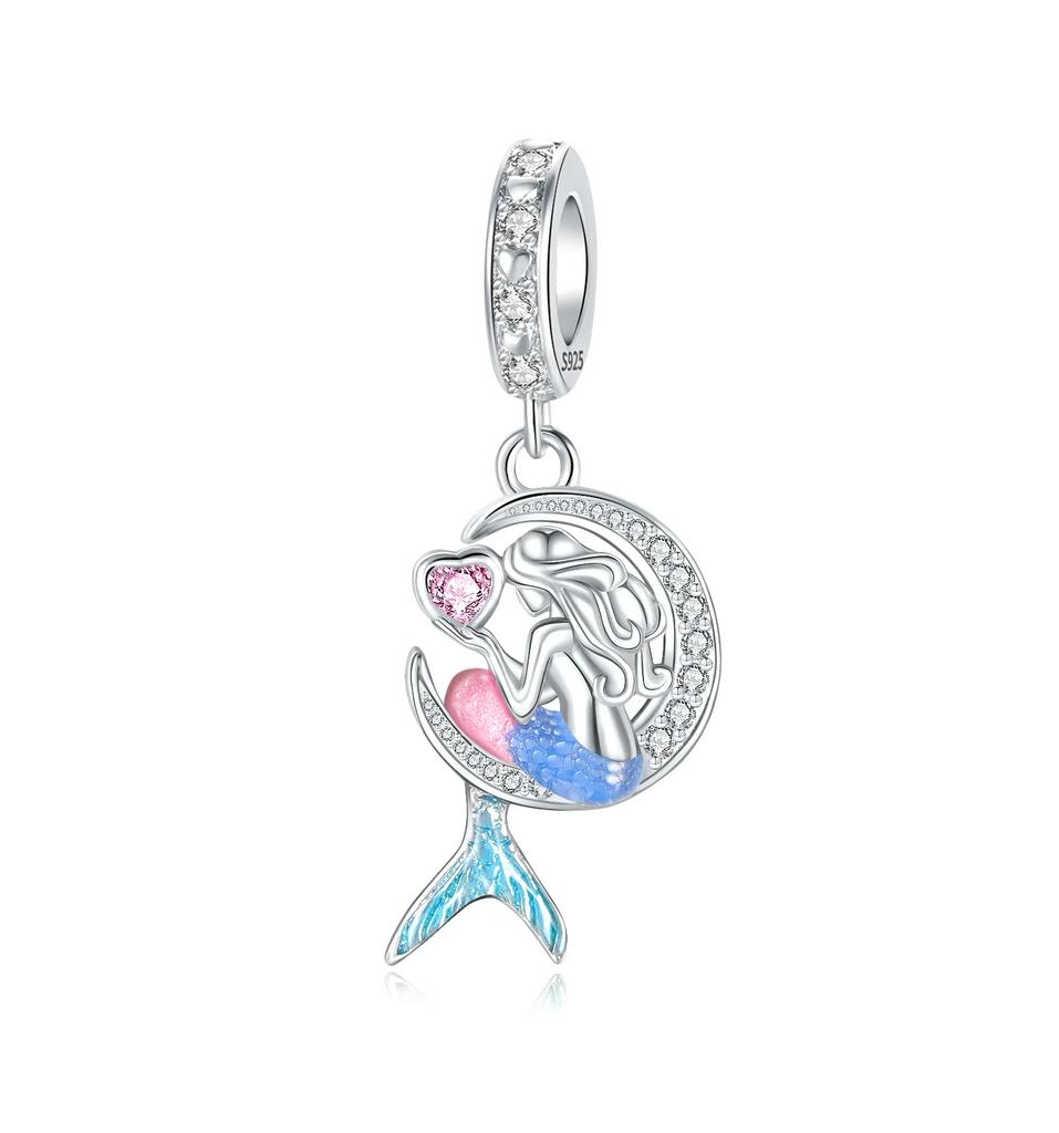 Медные Океанские Шармы Морская Звезда Кит Краб Морской Конёк Бусины Подвеска Подходят для Оригинального Браслета Ожерелья Ювелирные Изделия Новогодний Подарок