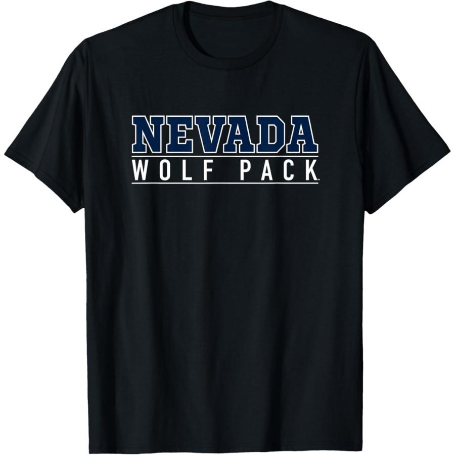 University of Nevada Reno Wolf Pack Between The Lines T-Shirt