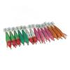 14PCS Luminous Squid Hook Lure Double Row Hooks Artificial Shrimp Lure Squid Jig  Saltwater Fishing