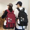 Backpack Female Student Backpack Color Contrast Schoolbag