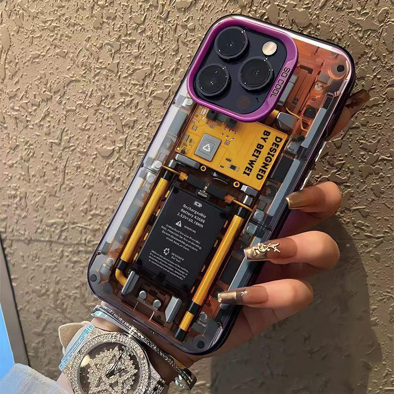 Ударопрочные электронные компоненты для чехлов iPhone 13 Pro Max, 14X, 15, 16 Pro и 17
