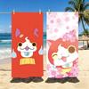 Полотенце Y-Yo-Kai Watch Полиэстер Пляжное полотенце Быстросохнущее Не прилипает песок Банное полотенце Для лета Бассейна Путешествий Отпуска