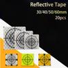 Мишень Тахеометр Светоотражающая лента Светоотражающая наклейка Отражающий лист Ретро Светоотражающий