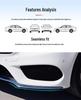 W212 Mercedes E-Class Передний бампер Хромированная накладка E200 E320 E260 E400