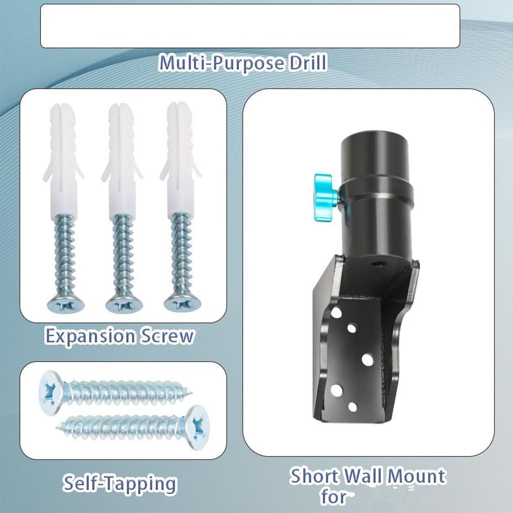 Короткий комплект для настенного монтажа, кронштейн для крепления спутникового интернета на крыше из нержавеющей стали с адаптером