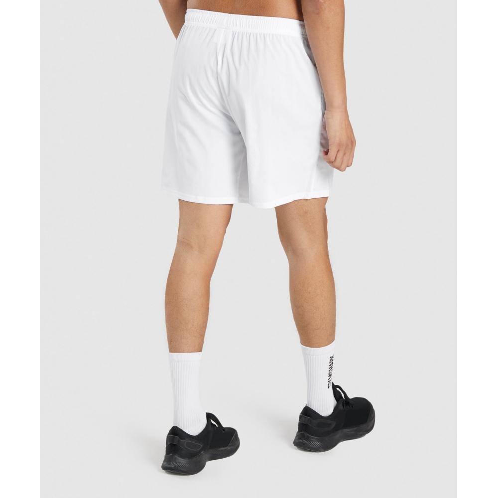 Gymshark Прибытие 7 Шорты Белый A2a1l Wbbm