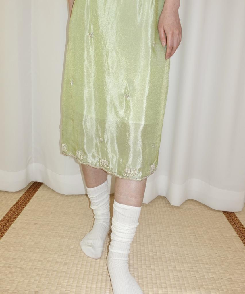 Nuanu Padma Skirt_Green
