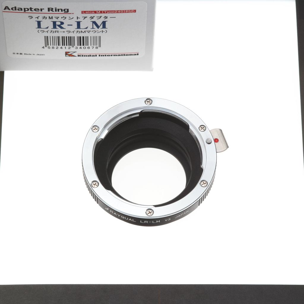Rayqual lens mount Leica R mount lens to Leica M mount body Japanese-made adapter (LR-LM)