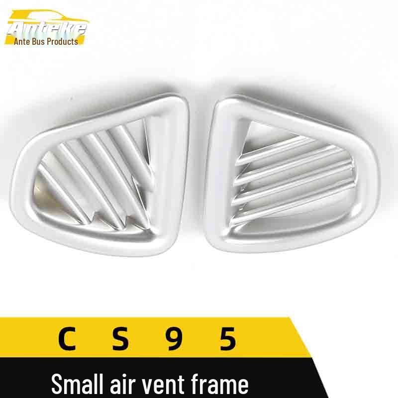 CS95 Decorative Air Vent Frame: Electroplated Center Console Air Conditioning Outlet Patch