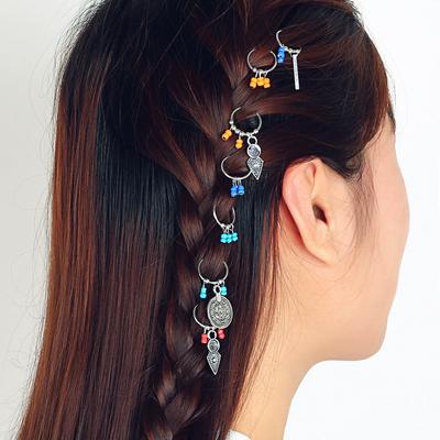 DIY косы волосы бусины дреды с отверстиями бусины кольца для наращивания волос