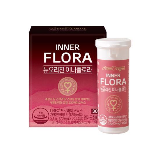 New Origin Innerflora 30 капсул. (запас на 30 дней)