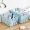 Storage Basket Versatile Hollow Design Storage Box Space-saving Sundries Organizer for Cosmetics Clothes Toy Food