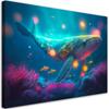 Canvas Print, Magic Whale