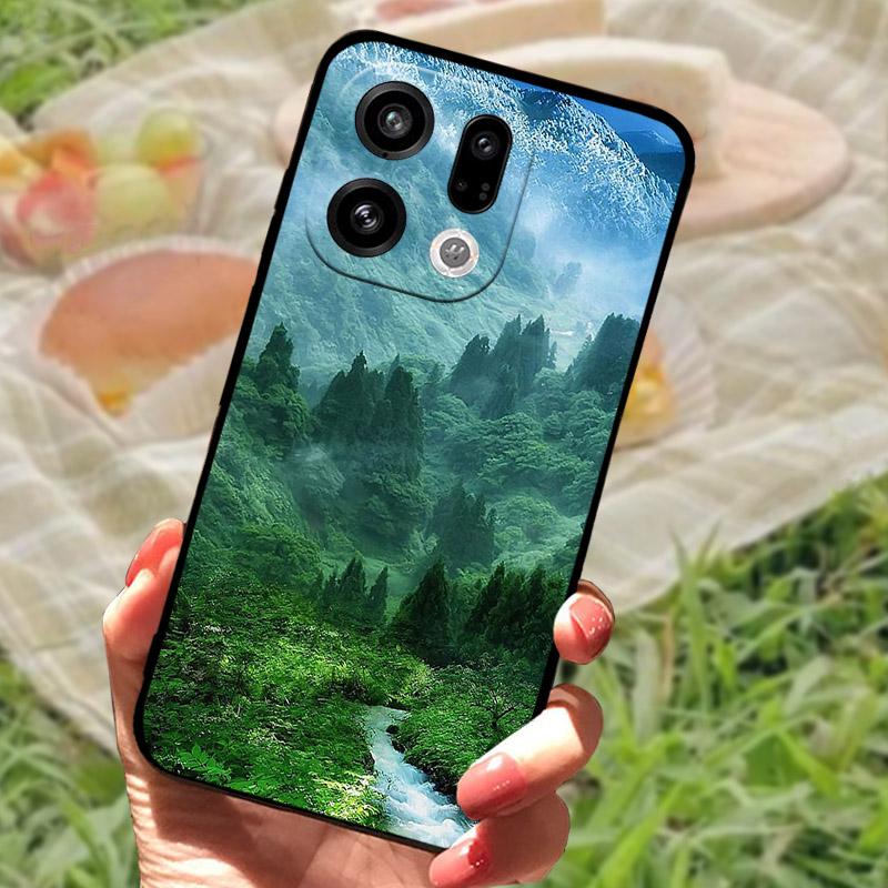 Чехол для OPPO Find X9 Pro FindX9 Силиконовый Мягкий TPU Чехол для Телефона для OPPO Find X9Pro X 9 Чехол Бампер Противоударный Funda Coque PLJ110
