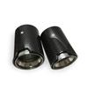 1PC Exhaust Replacement Stainless Steel and Carbon Fiber INLET 70mm-OUTLET 90mm