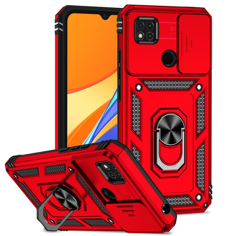 Для Redmi 9C чехол противоударный бронированный магнитный автомобильный держатель кольцо чехол для телефона для Xiaomi Redmi 9C 9 C Redmi9C защитная задняя крышка камеры