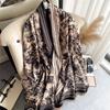 New Imitation Cashmere Scarf Women's Zoo Jacquard Decorative Shawl Scarf Thickened Warm Scarf