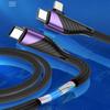 Кабель Type C & Lightning на Type C, кабель для быстрой зарядки для iPhone 14 13 12 11 Pro Max Xs IPad Android, дата-кабель