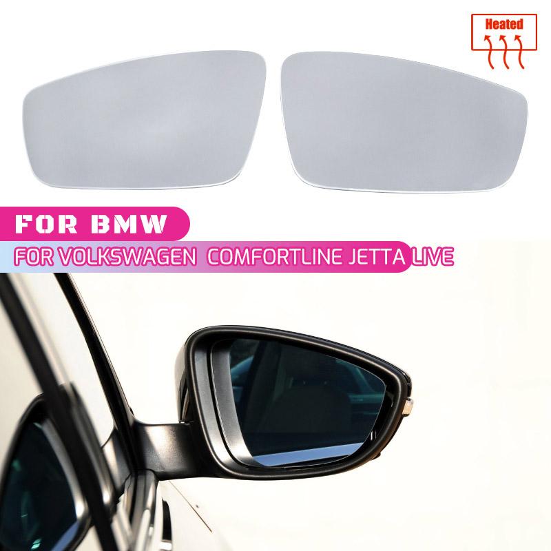 For VW Jetta Mk6 2011-2018 Passat B7 2012-2015 Beetle 2012-2016 Left Right Door Side Wing Mirror Glass