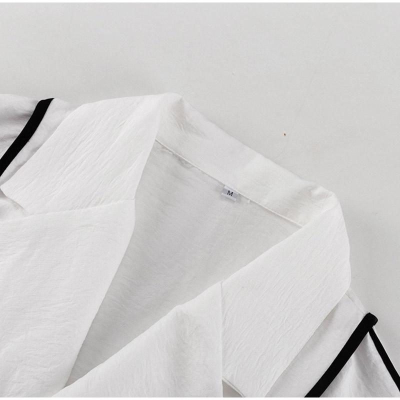 Повседневные свободные шорты комплекты женские кардиганы на пуговицах топы широкие шорты офисные женские комплекты из 2 предметов 2025 новые костюмы весна лето