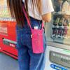 Useful With Strap Portable Mobile Phone Bag Cup Sleeve Sport Water Bottle Cover Mesh Cup Pouch