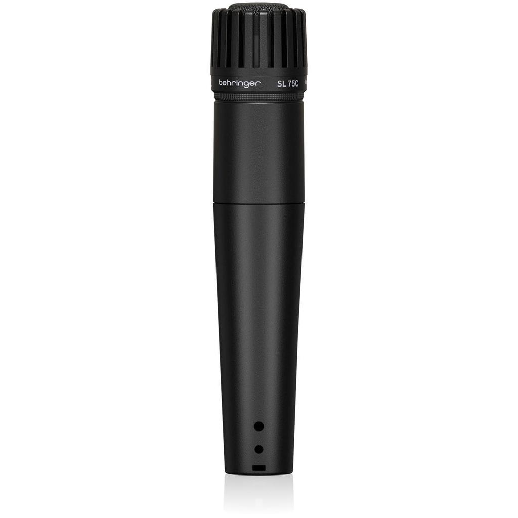 Behringer Behringer Dynamic Microphone Cardioid Characteristic Carrying Case Mic Stand Adapter Included SL 75C Black