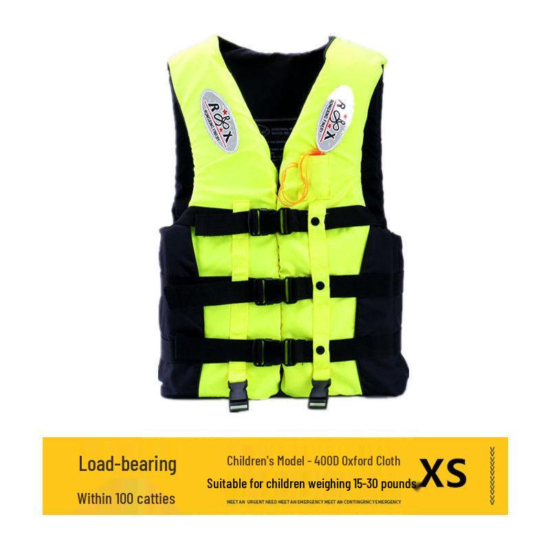 Спасательный жилет для морской жизни с высокой плавучестью - Портативный жилет для снорклинга и рыбалки для выживания на воде.