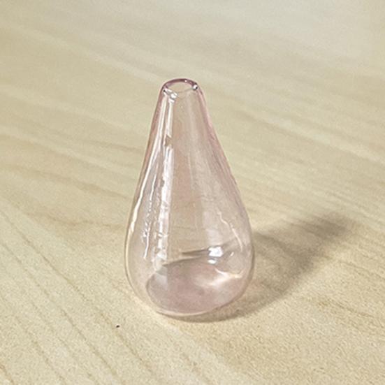 Мини стеклянная ваза магнит на холодильник домашний офис кухонный шкафчик холодильник 3D миниатюрная ваза для цветов магнитное украшение орнамент