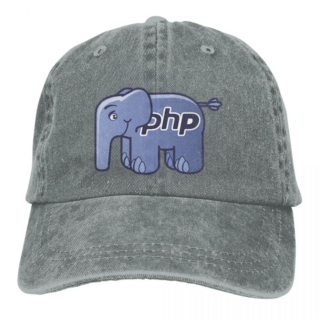 PHP ElePHPant Логотип Повседневная На улице Бейсболка