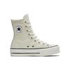 Converse Женские кроссовки Chuck Taylor All Star Lift X-High Egret Белый Черный 569720C