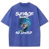 Футболка Space Surf No Limited Printing для мужчин Футболка Cartoon Street Популярные спортивные футболки Hip Hop Свободный крой Короткие рукава