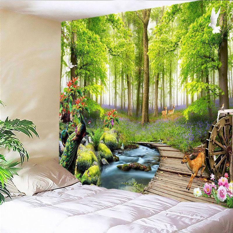 Гобелен в европейском стиле, подвесная ткань, настенное украшение, тканевый фон, тканевое покрытие для спальни, гостиной