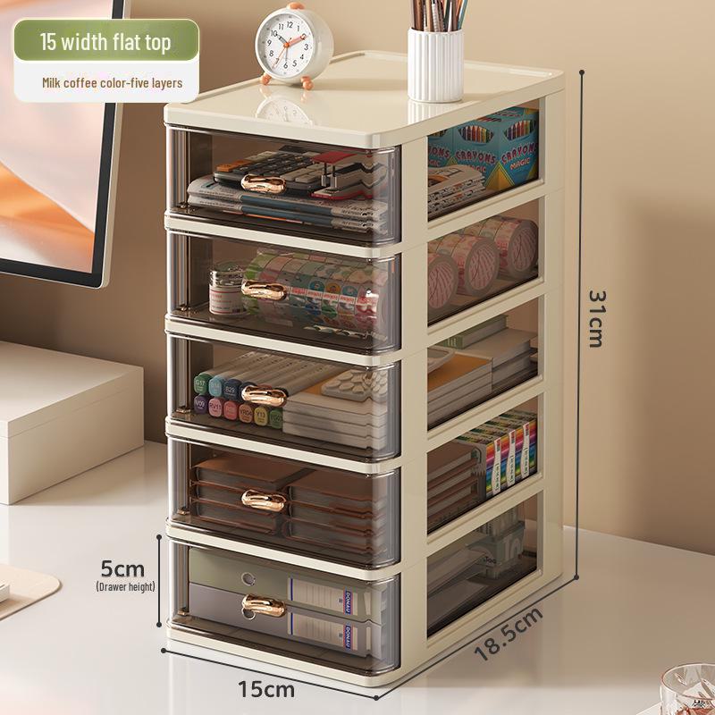 Пластиковый настольный органайзер для канцелярских принадлежностей и косметики