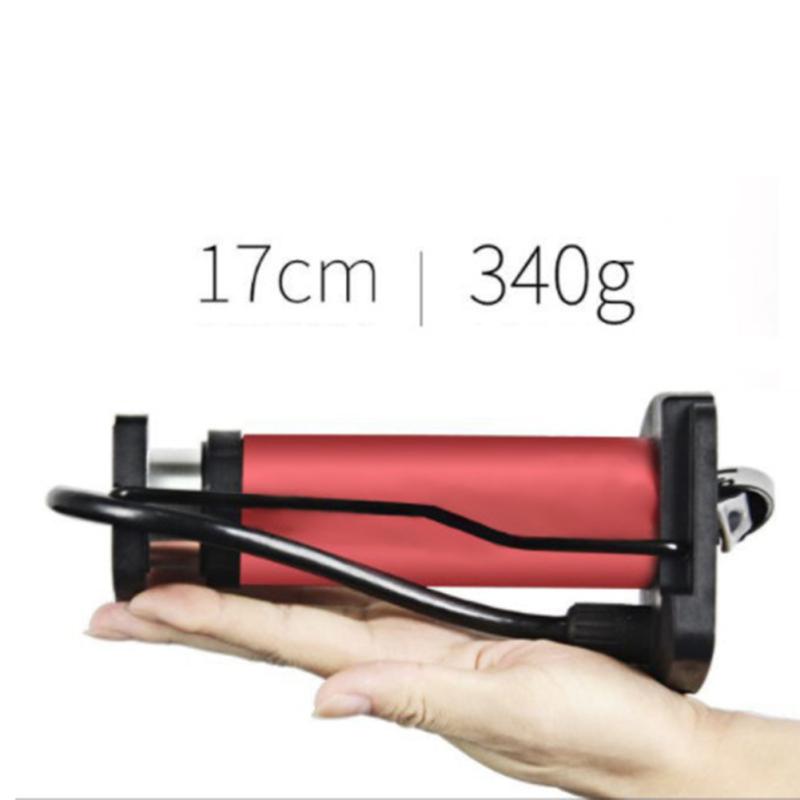 Портативный ножной воздушный насос, легкий мини-насос высокого давления, подходящий для велосипеда, мотоцикла