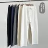 Men's Summer Chinese Style Cotton-Linen Loose Straight Pants