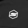 Skechers Серия 'Комфорт Спорт' Прочная Повседневная Однотонная Куртка с Капюшоном Женские куртки Угольно-Черный P125W126-0018