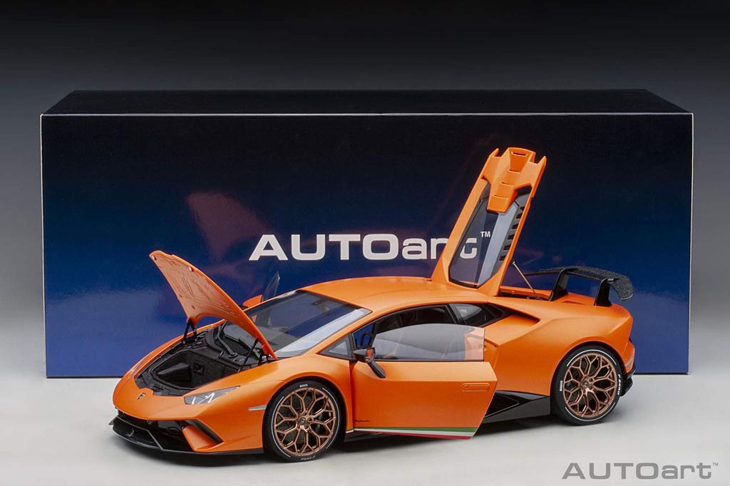 AUTOart Lamborghini Huracan Performante матовый оранжевый готовый продукт 1/12