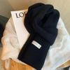 Winter Women Ladies Long Knit Scarf Warm Soft Solid Color Wool Shawl Wrap Woolen