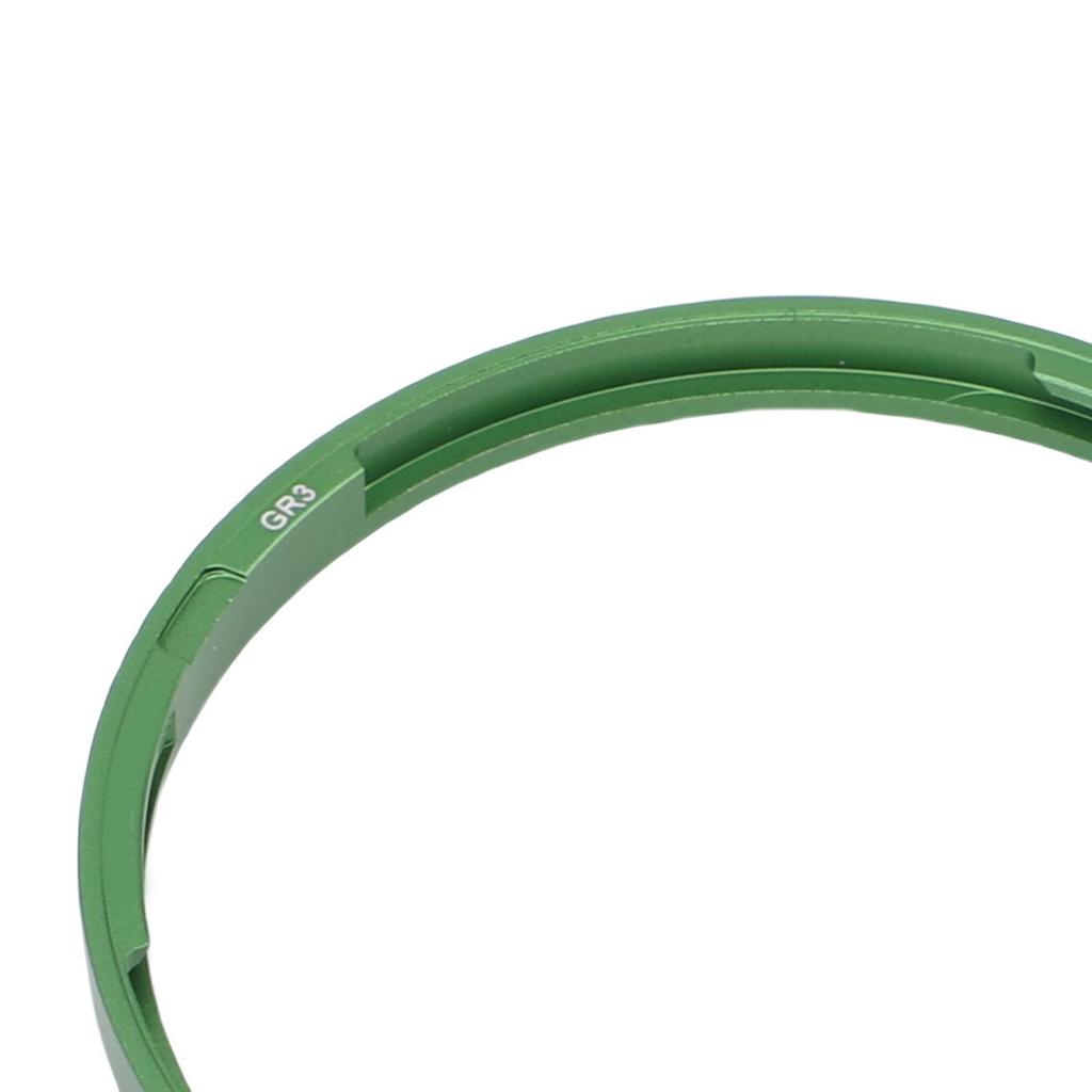 Lens Decoration Ring Cap Fit for GRIII Camera Accessories Aluminum Alloy Easy Install Replace Fit for GN-1 Ring Cap Green