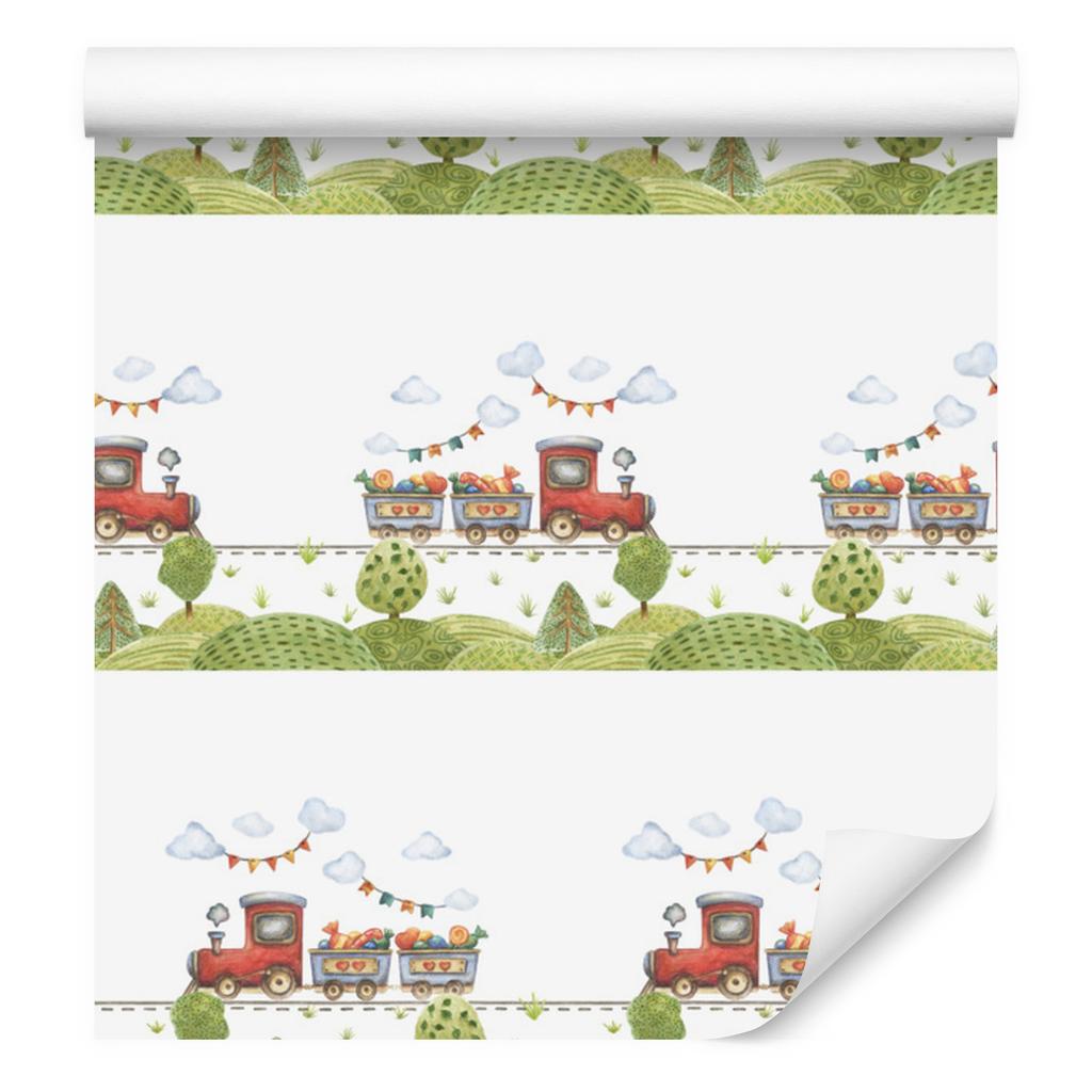 Wallpaper Fairytale and charming pattern for living room and bedroom 50x1000