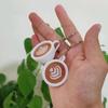 1Pcs Acorn Relax Clicker Anxiety Relief Keychain Fingertip Press Button Fidget Toy Bag Pendant Portable Sensory Gift