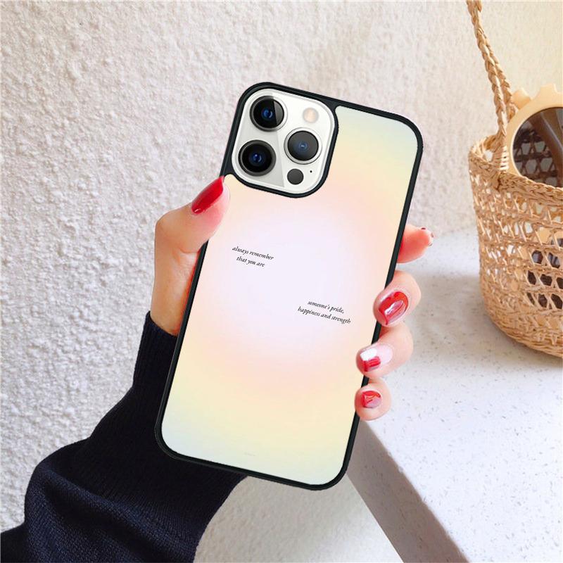 Минималистичный пастельный goodvibes сердце неоновый чехол для телефона для iPhone 17 Air 16 15 14 12 13 Pro Max Plus Fundas
