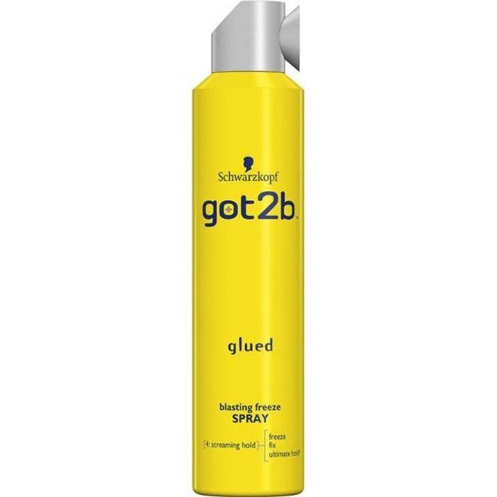 Hair Gel - Schwarzkopf - Got2b Glued - 300ml - Spray - Alcohol-free