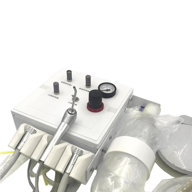 Портативная стоматологическая турбинная установка для настенного монтажа, адаптер для наконечника с 4/2 отверстиями