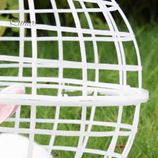 Ball Shaped Movable Chicken House Rollable Poultry Enclosure Round Hutch Plastic Chicken Coop Safety Cage To Prevent Dog Bites for Chicks Rabbits