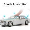1:24 Scale Rolls Royce Phantom Toy Model Car Alloy Diecast Light Sound Doors Opened Shock Absorption Vehicles Collection Gifts