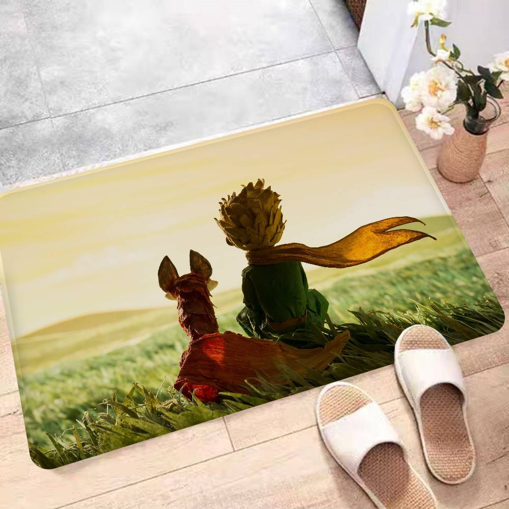 Литературные произведения Маленький П-Принц Коврик для ванной Скандинавский стиль Домашний придверный коврик Коврики для ванной-туалета Коврик для спальни
