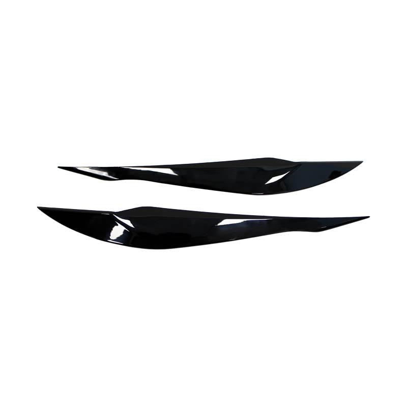 Auto Headlight Lamp Eyebrows Cover Trim Stickers For BMW 3 Series F30 F31 318i 320i 2012-2018 Car Eyelids Lids New ABS Carbon